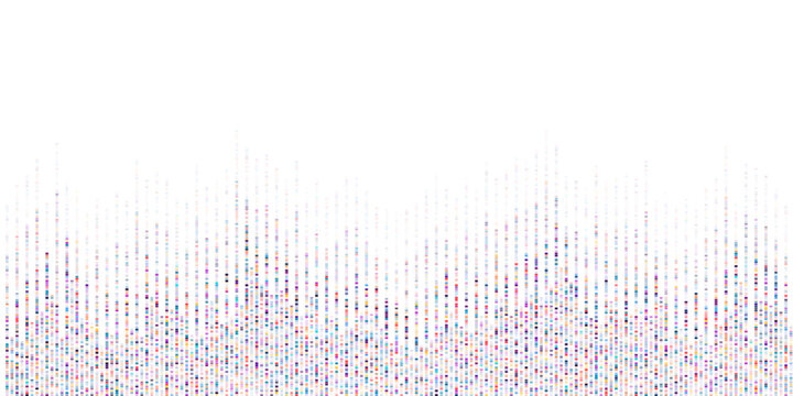Dna test infographic. Genome sequence map.