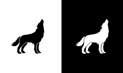 wolf silhouette vector illustration, silhouette of wolf vector illustration, design, art, symbol, silhouettes, silhouette, icon, design, abstract, graphics, black, animals, wildlife, pet, fox, fox, © SUMAIRA