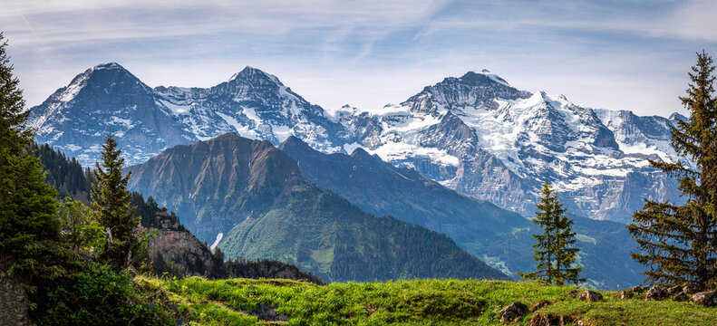 Eiger, M&ouml;chte und Jungfrau