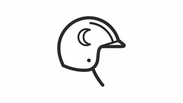 Motorcycle Helmet Safety Protection Gear.