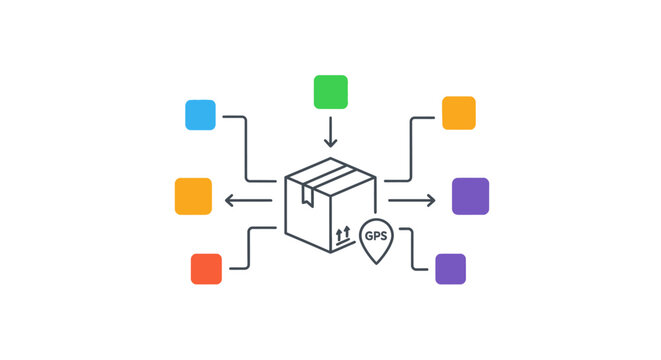 Data Flow Through Secure Server.