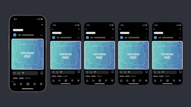 smartphones displaying tech design post interface mobile phones digital display technology futuristic screen device communication network information touchscreen electronics innovation app