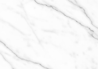 Obraz premium White Marble Texture with Gray Veins