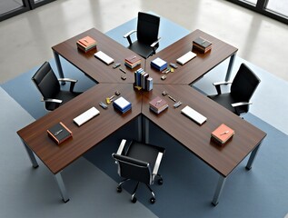 Fototapeta premium conference room with chairs