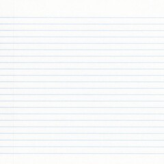 Fototapeta premium Classic Wide Ruled Notebook Paper