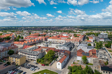 Łomża – miasto nad rzeką Narew. Polska © Tomasz Warszewski
