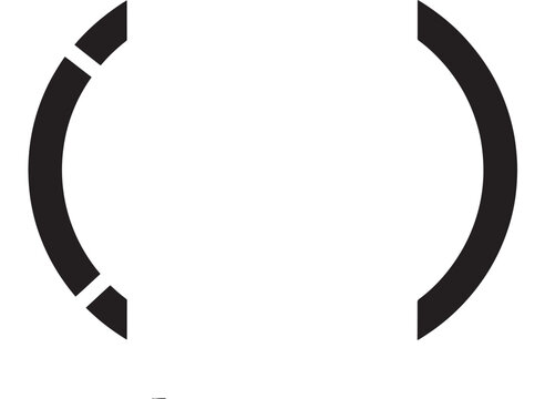 Loading Icon Circle Arrows Graphic Symbol for Web Ui, Progress Indicator, Buffering and System Status Design