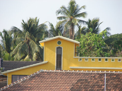 Village beach Malvan coastal region of India