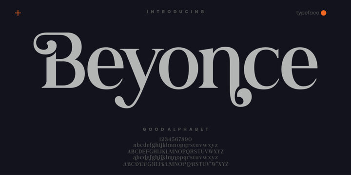 Elegant serif font for luxury branding and editorials