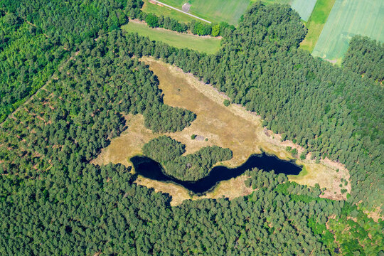 Bansee Naturschutzgebiet Niedersachsen, Luftbild
