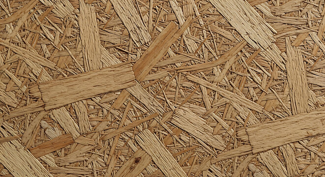 HighResolution Oriented Strand Board OSB Texture Closeup Natural Compressed Wood Chipboard Background for Construction and Architecture Projects