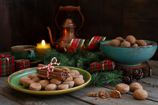 Homemade Pebernodder Danish Christmas Spice Cookies