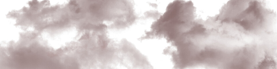 Fototapeta premium Dark red smoke cloud overlay isolated on transparent background for dramatic artistic visual effects photography.
