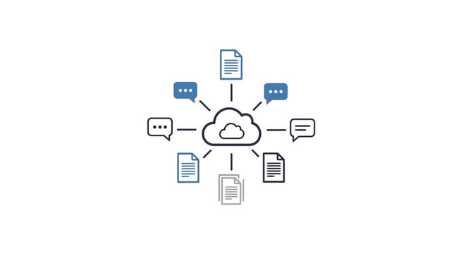 Cloud Computing Network System Diagram.
