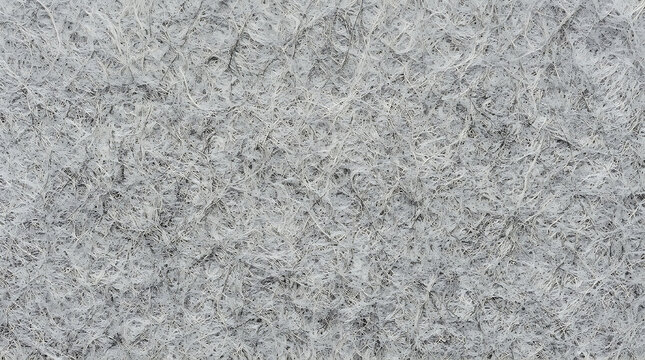 Macro Texture of White Entangled Synthetic Fibers Industrial NonWoven Fabric Material for Air Filtration Insulation and Technical Textile