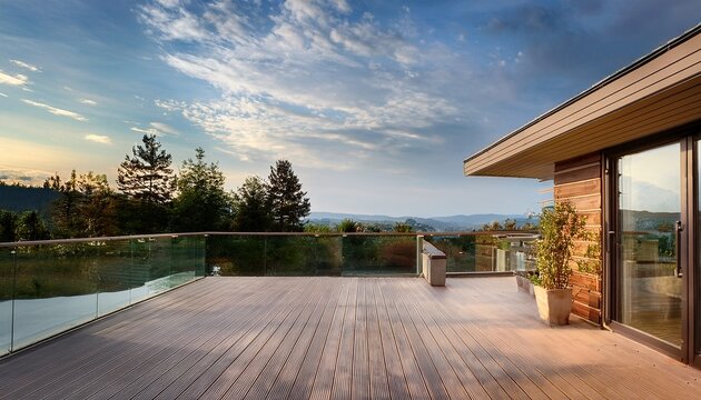 Veranda Aluminium Une Extension Moderne De Maison Vue De L Exterieur Sur La Veranda