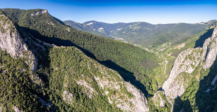 Vratsa gorge views in Bulgaria