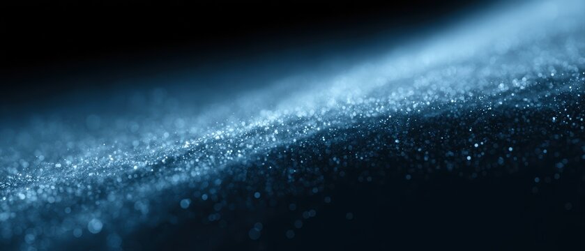 futuristic quantum technology background, glowing particles, digital science concept