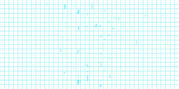 Light blue Graph Paper Seamless Pattern With Faint Grid Lines And White Background