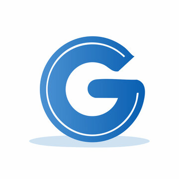 Blue Letter G Logo