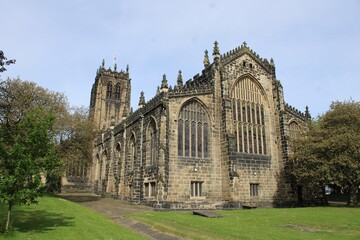 Fototapeta premium Halifax Minster, West Yorkshire.