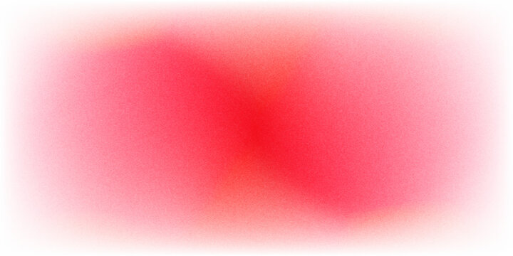 Red orange pink coral peach white abstract background. Noise grain mesh spray. Color gradient. Spot blot oval circle. Fluid water explosion splash. Design.
