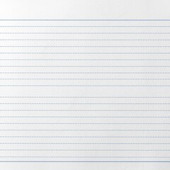 Obraz premium Printable Handwriting Practice Paper Sheet