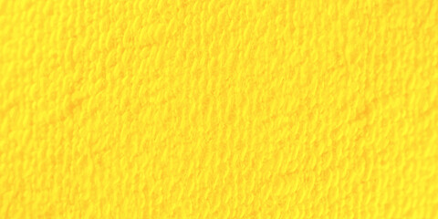Fototapeta premium Vibrant bright yellow textured paper background macro view close-up detailed blank clean surface for design layout