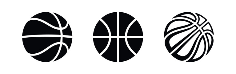 Basketball Icons: Different Ball Designs © Lili