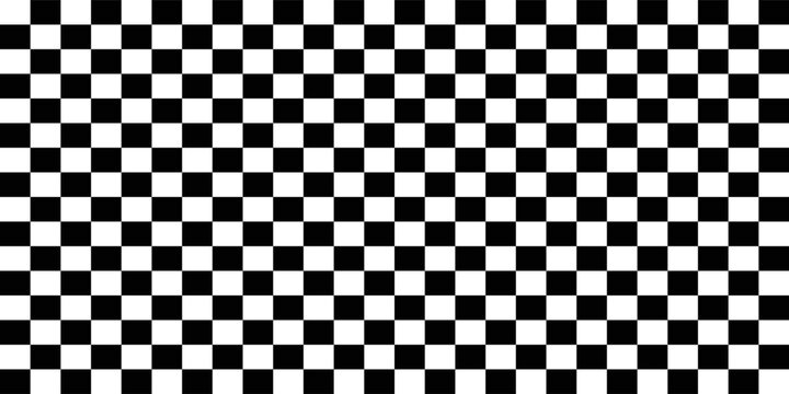 Racing flag sport background horizontal grunge checkered pattern vector design with empty space