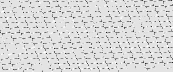 Curved net pattern. Seamless design for sportswear or equipment like soccer goals, volleyball nets, basketball hoops, hockey nets, and athletic gear. © topi