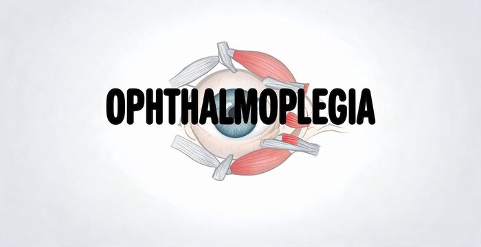 Ophthalmoplegia medical condition eye muscles.