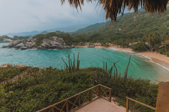 Playas del parque Tayrona de Santa marta.