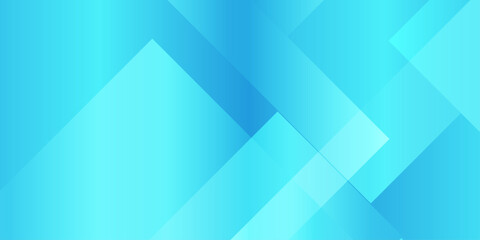 Obraz premium Abstract light blue geometric background with overlapping transparent square and diamond shapes for modern corporate design. A professional and clean abstract background