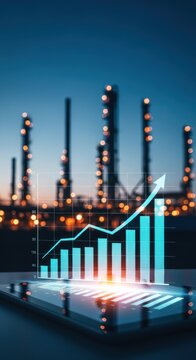 Industrial Growth and Financial Performance Visualization.