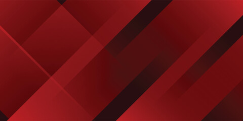 Fototapeta premium Abstract red background with light
