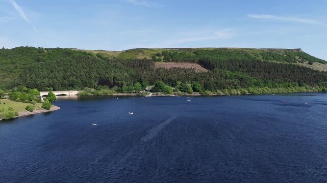 Ladybower Reservoir in the Peak District