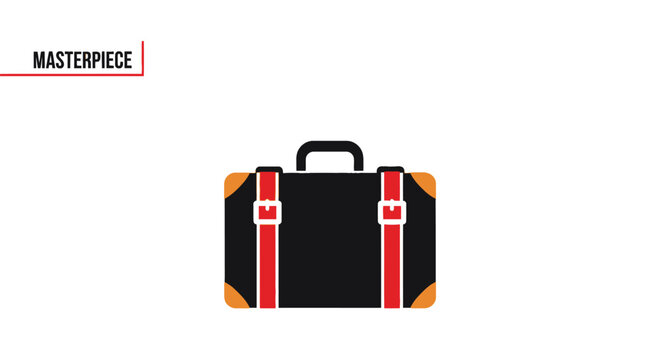 Vintage Luggage Travel Suitcase Handle.