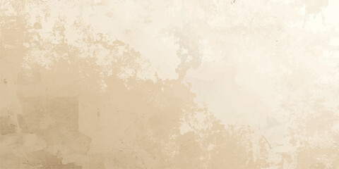 A vintage background featuring an old grunge paper texture with a blank, aged beige parchment design that evokes the look of an ancient antique world map © Sakib