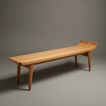 wooden beautiful stool or bench 
