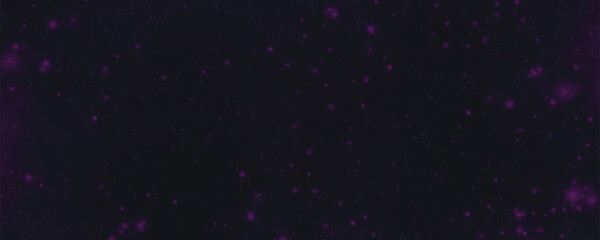 Abstract Cosmic Night Sky Background with Soft Purple Nebula Clouds, Mysterious Dark Galaxy Space Texture and Magical Glowing Star Particle Dust Sparks for Futuristic Sci-Fi Graphic Designs © 14