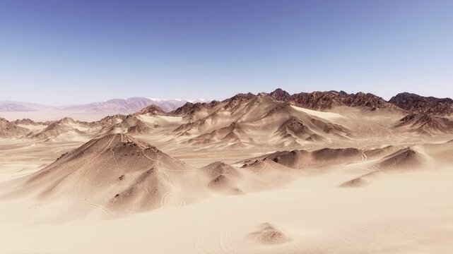 Heidu Mountain in Qinghai features stark black Yardang landforms, wind‑sculpted into surreal shapes across the arid plateau.