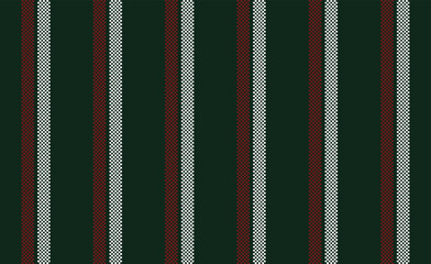 Obraz premium Stripes pattern seamless background. Traditional green red vertical line stripe pattern for Christmas fabric and wrapping paper
