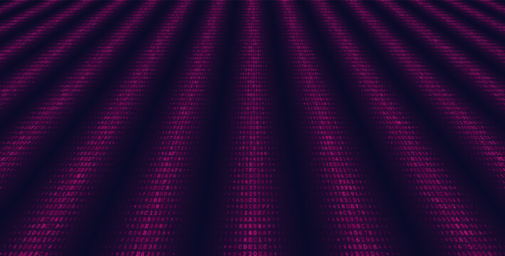 Pentagonal Data Arrays - Five Columns of Structured Binary Logic. Perspective.