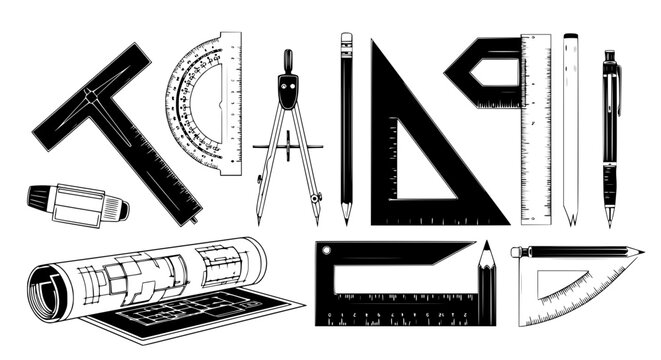 drafting tools and stationery