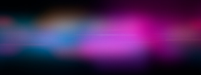 Neon magenta and electric blue streaks blur across a dark field, creating high-energy motion and mood for nightlife graphics, music ads, and posters. © Sergei
