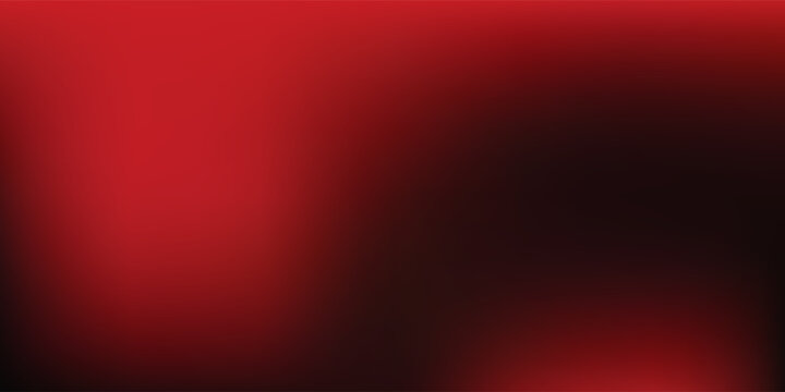 Abstract dark red blurred gradient background. Vector illustration