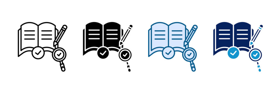 Task Check Icon Set Multiple Style Collection