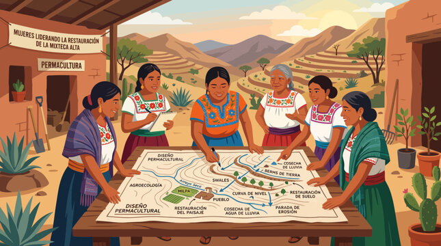Indigenous Women Leading Permaculture and Environmental Restoration