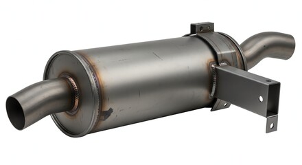 Fototapeta premium Automotive Exhaust System Component for Vehicle Emission Control.